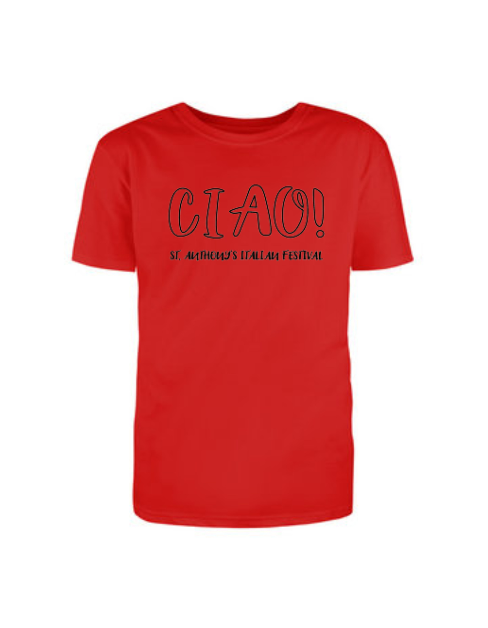 Italian Festival T-Shirt – Ciao! & Arrivederci 2023 Logo – A Stitch In Time