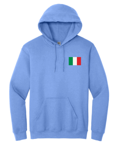 Italian Festival Hooded Sweatshirt - Flag 2025 Logo